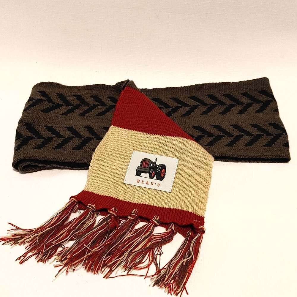 Beaus Brewery Tractor Tread Scarf Brewery Craft Beer BNIP SEALED